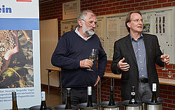 Prof. Loehnertz und Klaus Friedrich